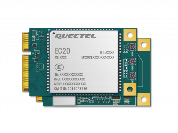 EC20 Mini PCIe 各网络制式的全面覆盖